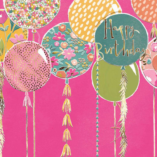 Picture of HAPPY BIRTHDAY CARD BALLOONS